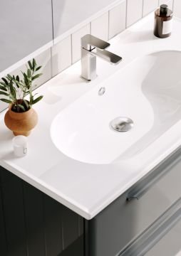 Orka Nuvola 65 Banyo Dolabı Gri ( Boy Dolabı Hariçtir )