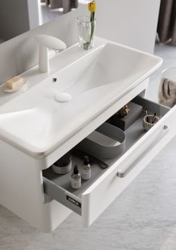 Orka Rose 100 Banyo Dolabı Gri ( Boy Dolabı Hariçtir )