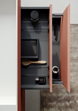 Orka Lusso 120 Banyo Dolabı Tarçin (Boy Dolabı Hariçtir)