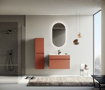 Orka Lusso 80 Banyo Dolabı Tarçin (Boy Dolabı Hariçtir)