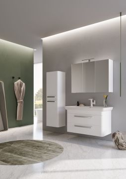 Orka Rose 80 Banyo Dolabı Gri ( Boy Dolabı Hariçtir )