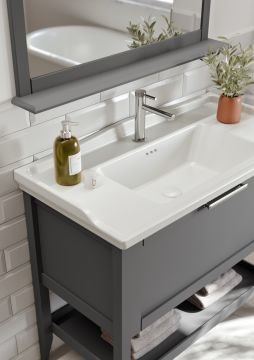 Orka Bastle 80 Banyo Dolabı Lacivert (Boy Dolabı Hariçtir)