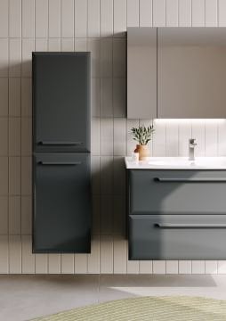 Orka Nuvola 80 Banyo Dolabı Beyaz ( Boy Dolabı Hariçtir )