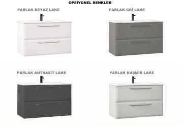 Orka Nuvola 80 Banyo Dolabı Beyaz ( Boy Dolabı Hariçtir )