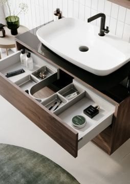 Orka Galia 100 Banyo Dolabı + Boy Dolabı 40 Lidya ( Boy Dolabı Dahil 1 Ad. )