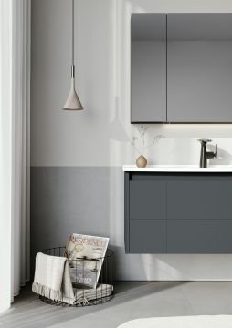 Orka Likya 65 Banyo Dolabı + Boy Dolabı 40 Beyaz (Boy Dolabı Dahildir)